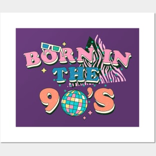 Born in the 90s Posters and Art